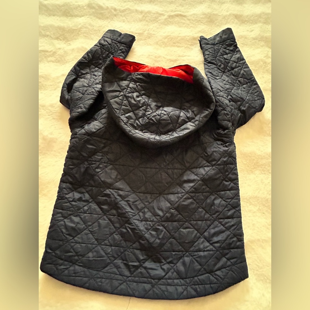 The North Face boys' lightweight quilted puffer coat with a hood Size 3T. - Picture 3 of 7